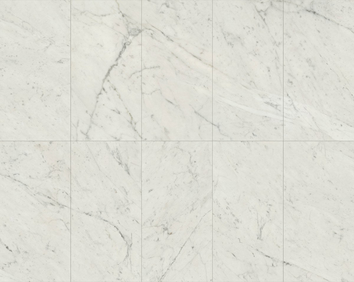 Classic 2.0 Bianco Carrara Polished 2x2 Marble Look Porcelain Mosaics 12x12 mosaic sheet