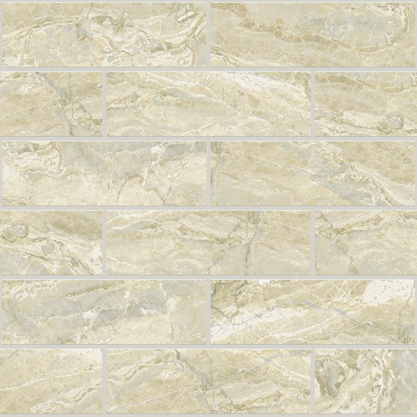 Classic Cremino Honed 2x6 Marble Look Porcelain Mosaics 12x12