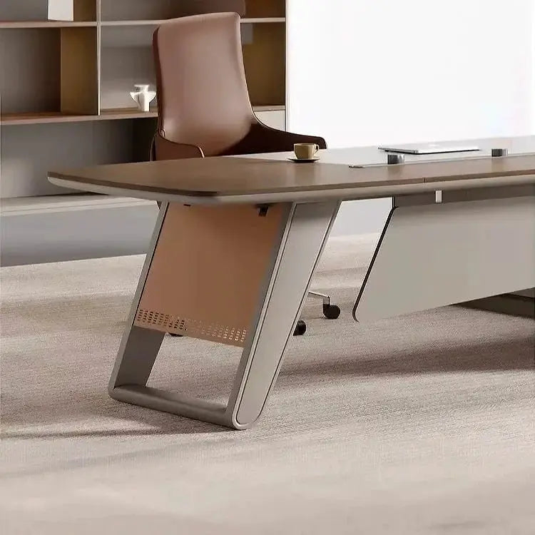 Canmore · Modern L-Shaped Executive Desk by Arc Grove