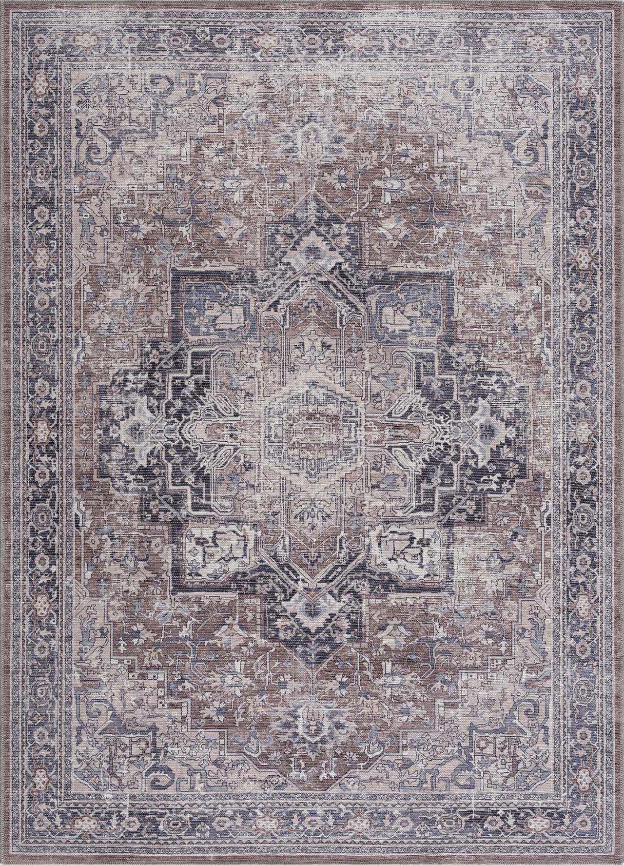 Abner Washable Area Rug - Clearance by Boutique Rugs