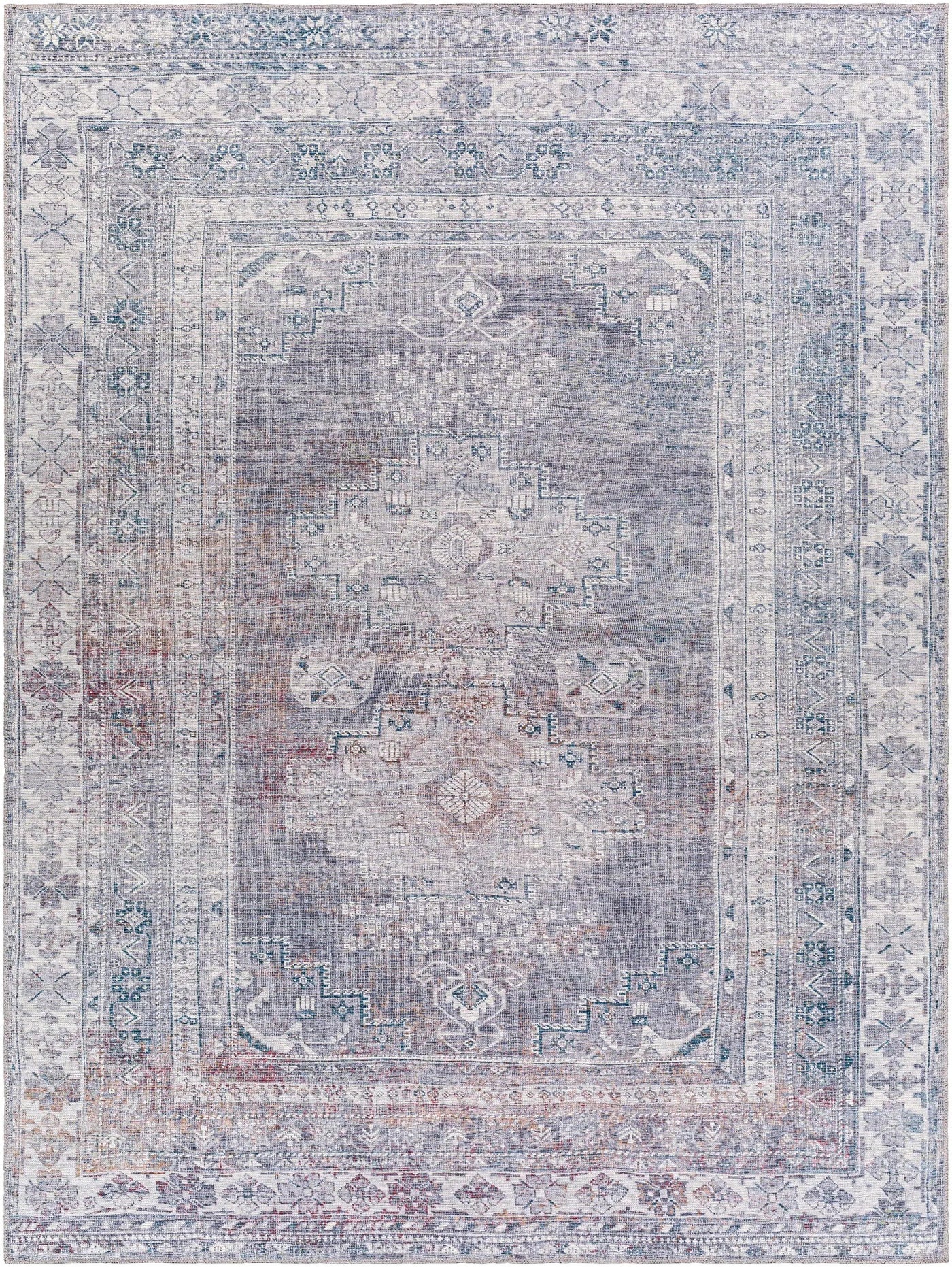 Baltinglass Brown Washable Area Rug by Hauteloom