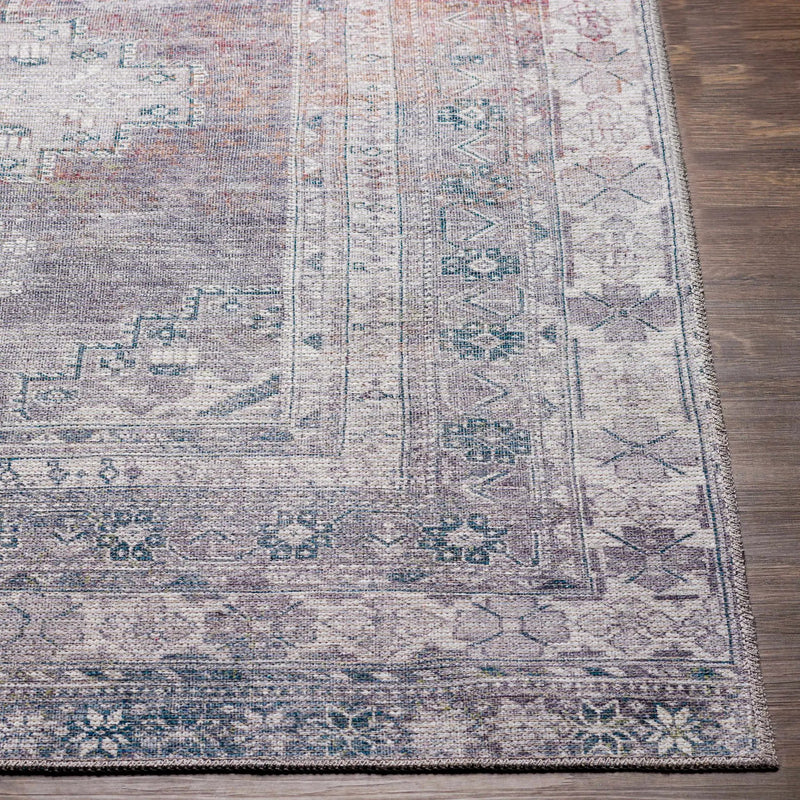 Baltinglass Brown Washable Area Rug by Hauteloom