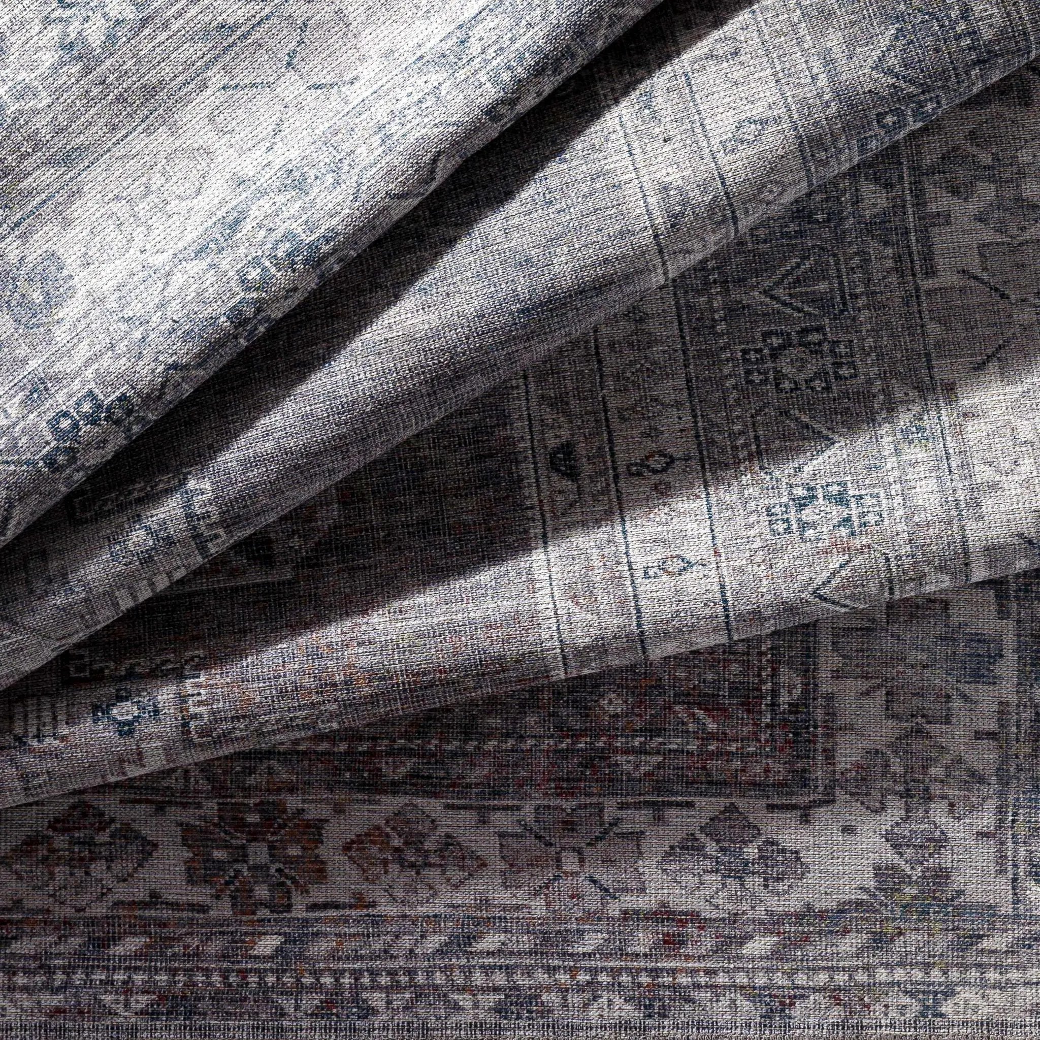 Baltinglass Brown Washable Area Rug by Hauteloom