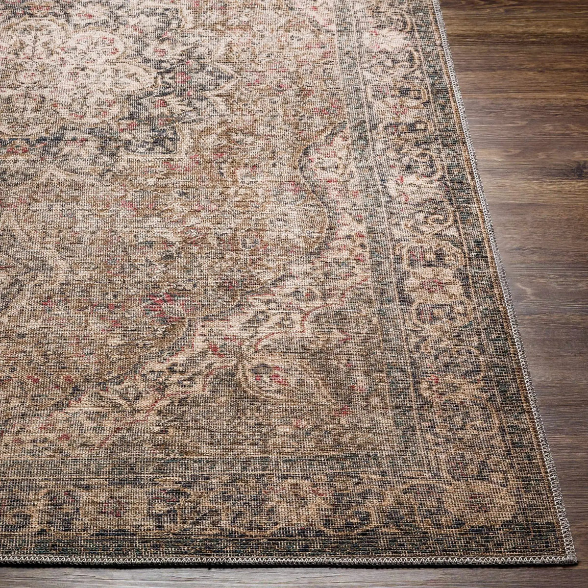 Greenpoint Dusty Blue Washable Rug, photo 39 of 40