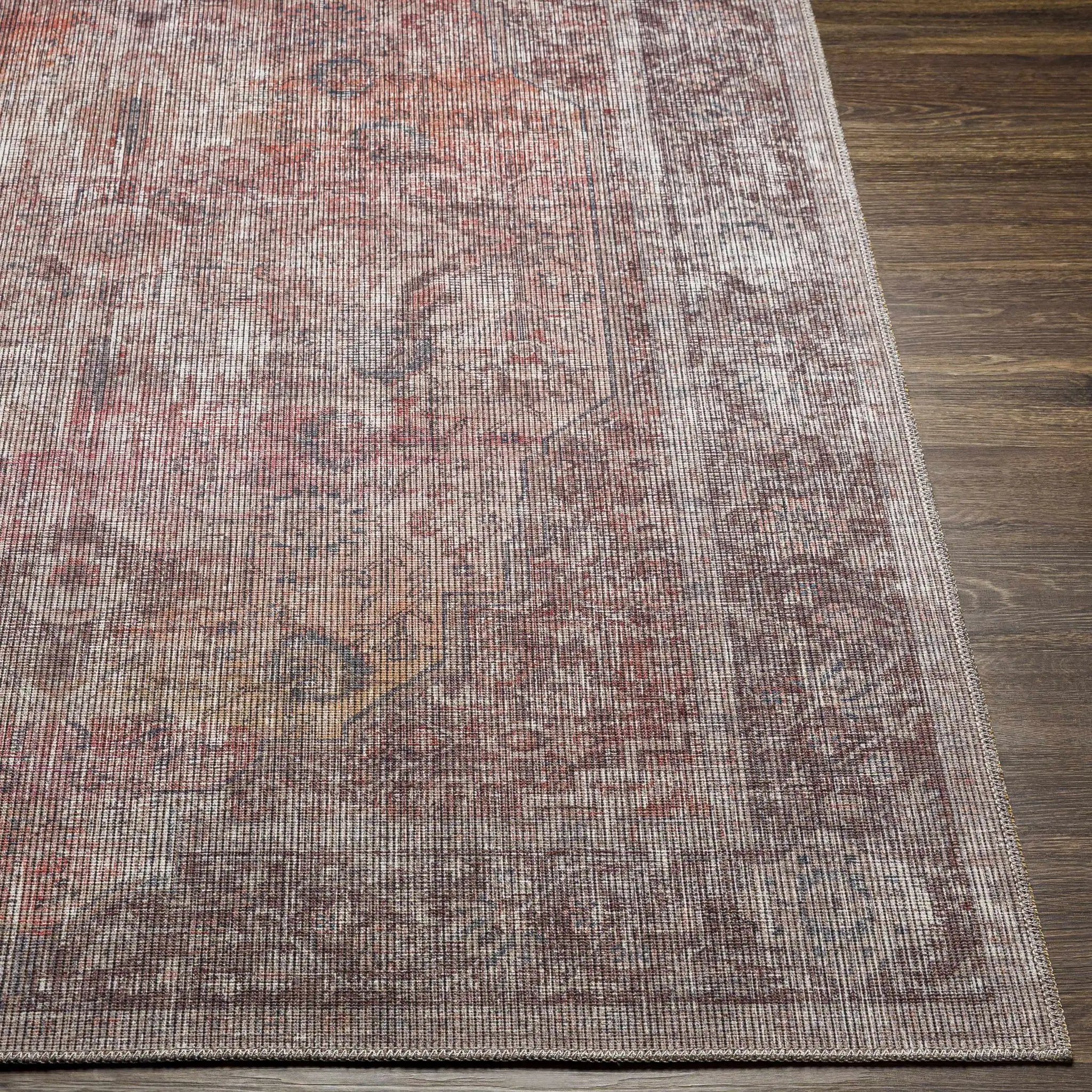 Clondalkin Washable Printed Jute Rug - Clearance by Boutique Rugs