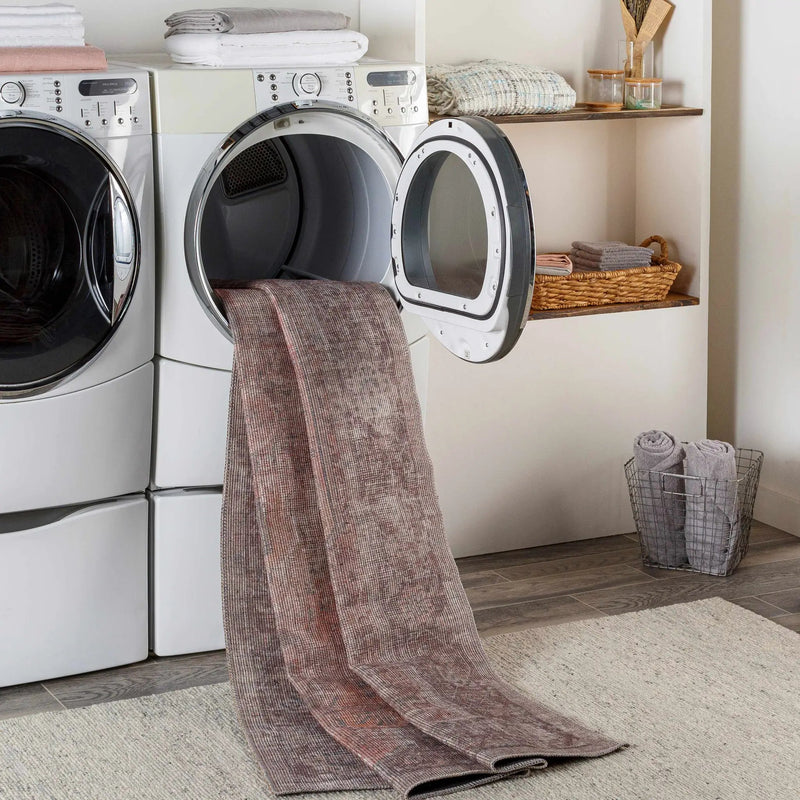 Clondalkin Washable Printed Jute Rug - Clearance by Boutique Rugs