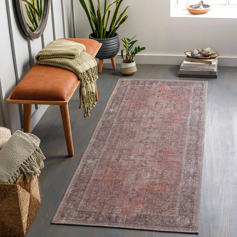 Clondalkin Washable Printed Jute Rug - Clearance by Boutique Rugs