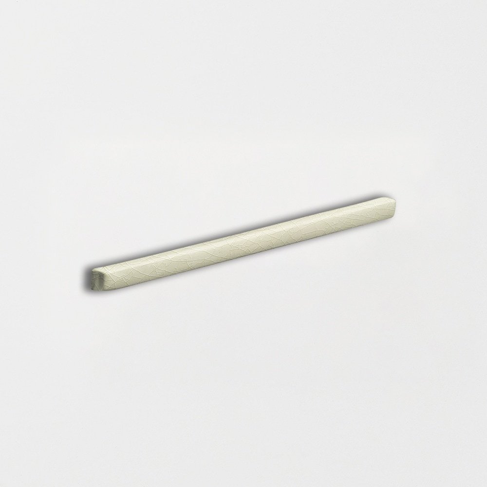 Cream Multi Finish Edge Trim Ceramic Moldings 3/8x6 Ceramic Multi Finish 2x6 Moldings