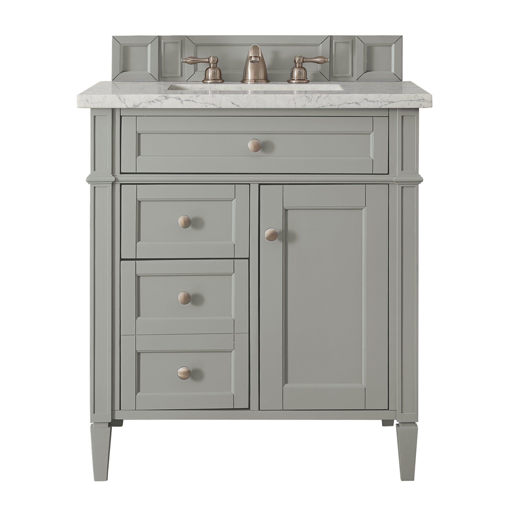 James Martin Brittany 30" Single Bathroom Vanity, Urban Gray by James Martin