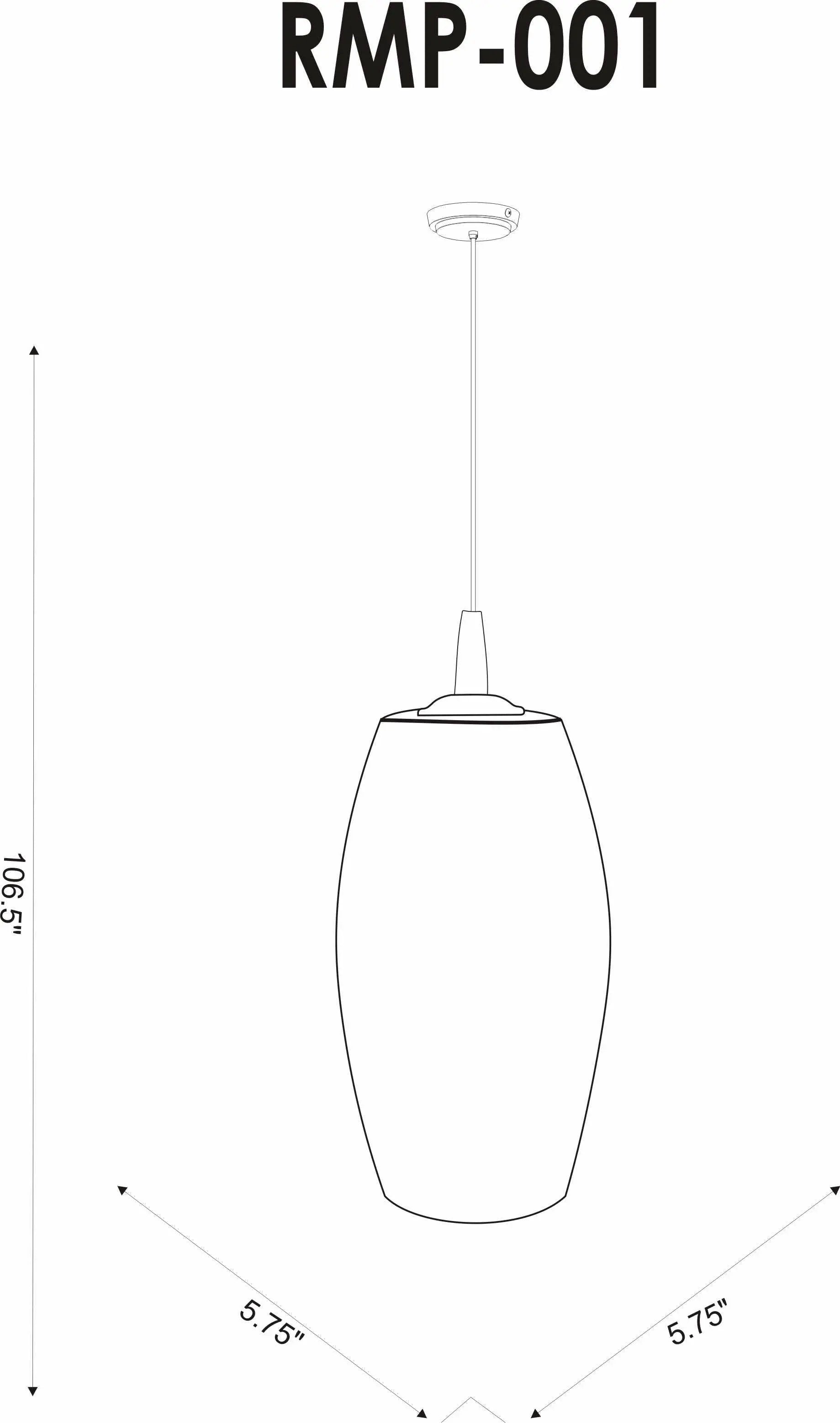 Clubb Ceiling Light - Clearance by Boutique Rugs