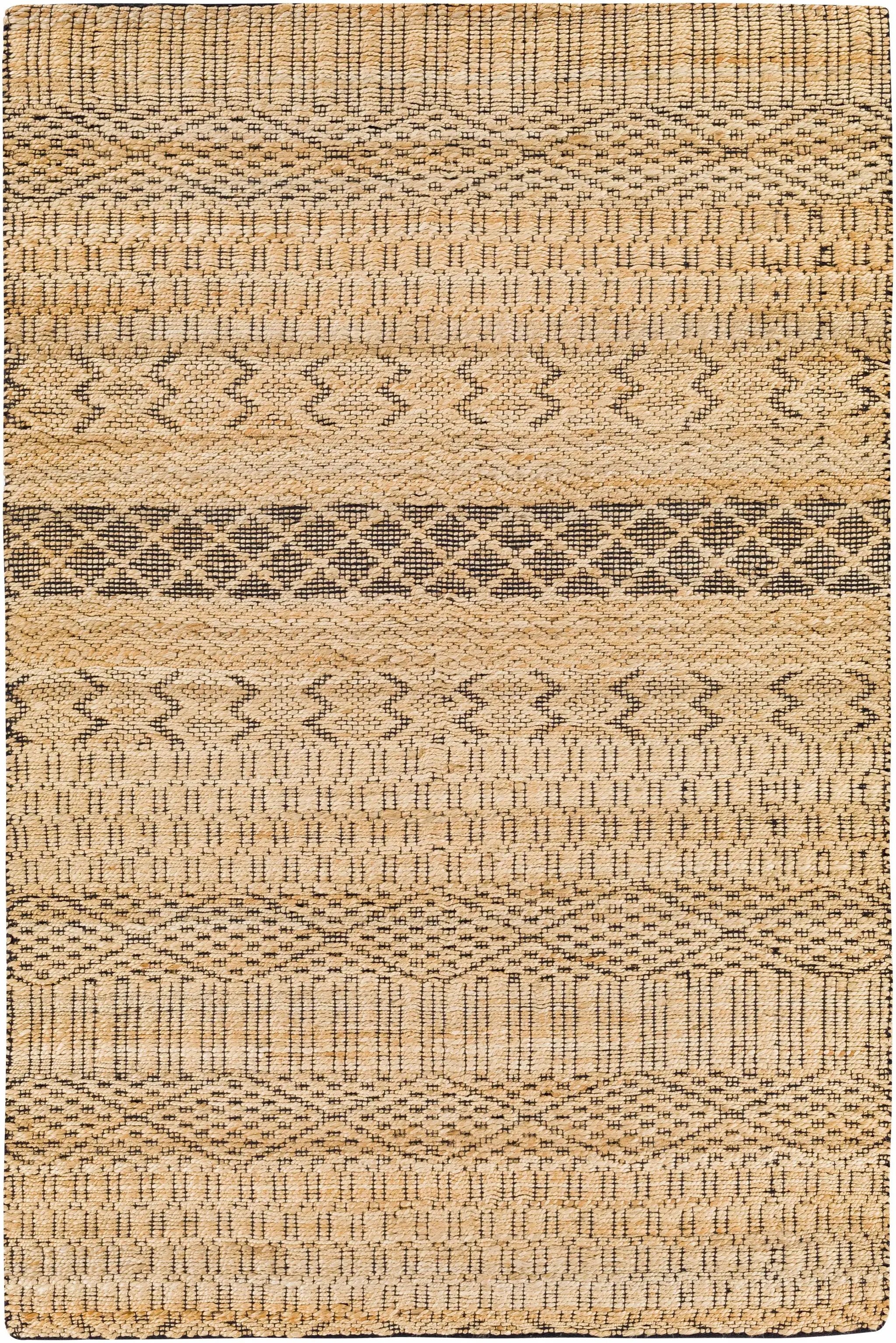 Cloverly Tribal Jute Carpet - Clearance by Boutique Rugs