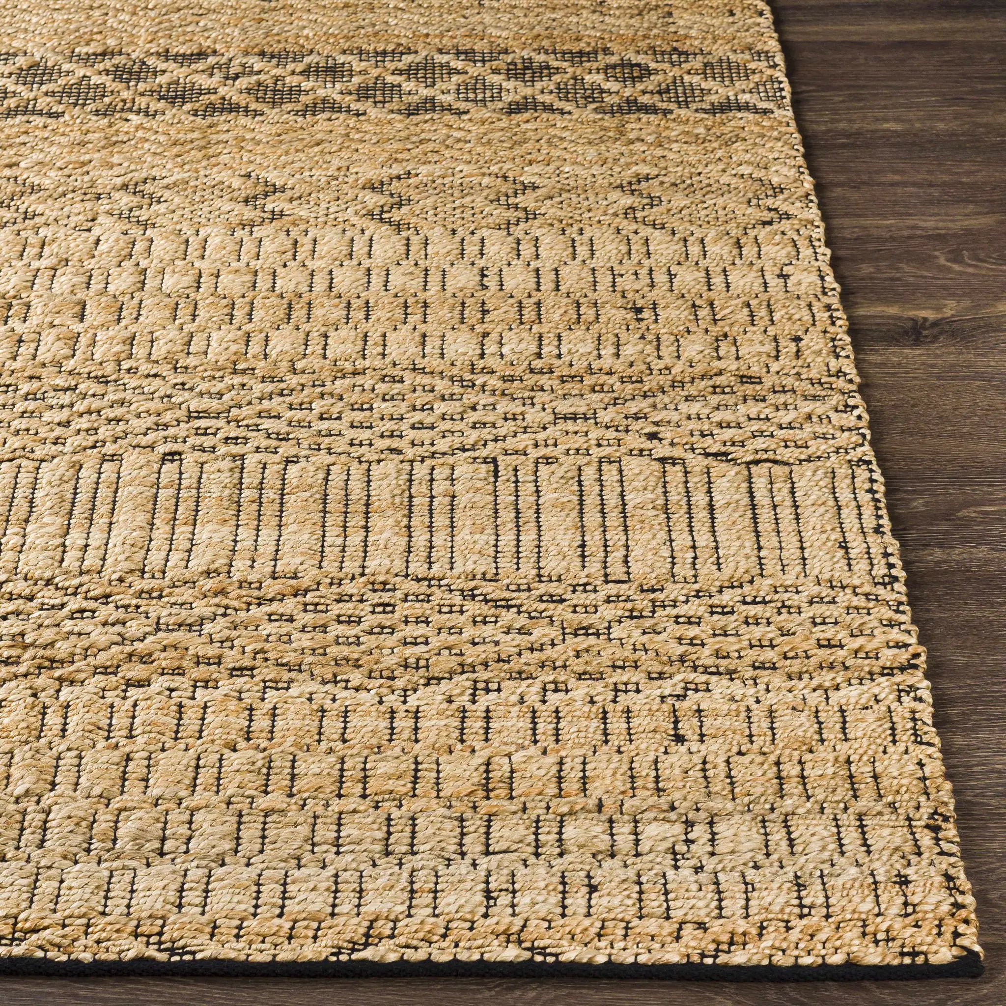 Cloverly Tribal Jute Carpet - Clearance by Boutique Rugs