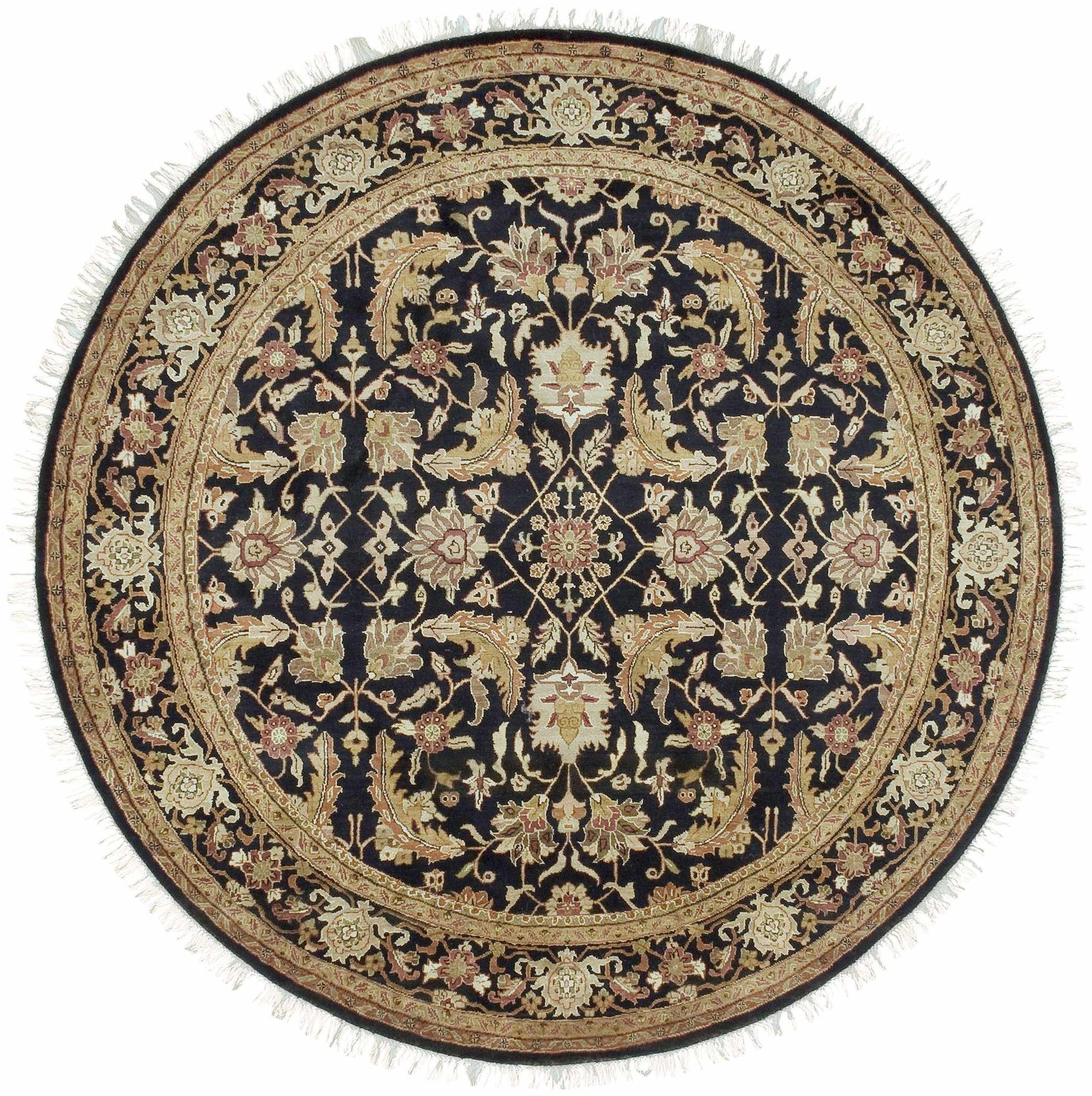 Black&Gold Premium Wool Rug - Clearance by Boutique Rugs