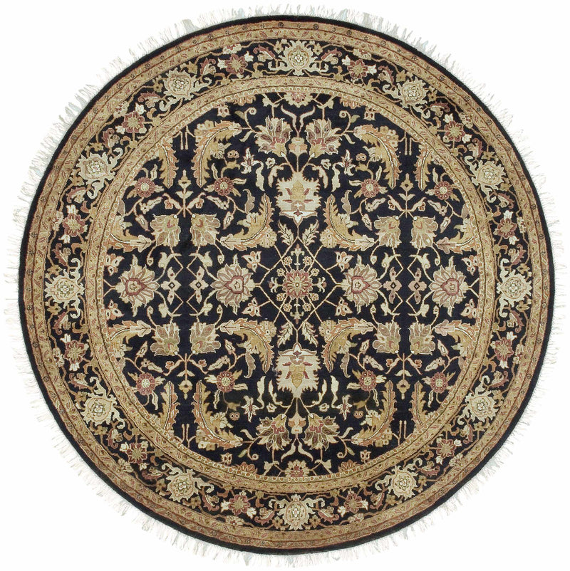 Black&Gold Premium Wool Rug - Clearance by Boutique Rugs