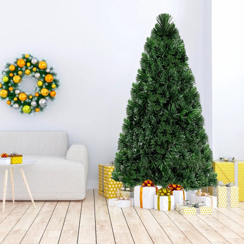 3' / 4' / 5' / 6' Fiber Optic Artificial PVC Christmas Tree by DirectDeals
