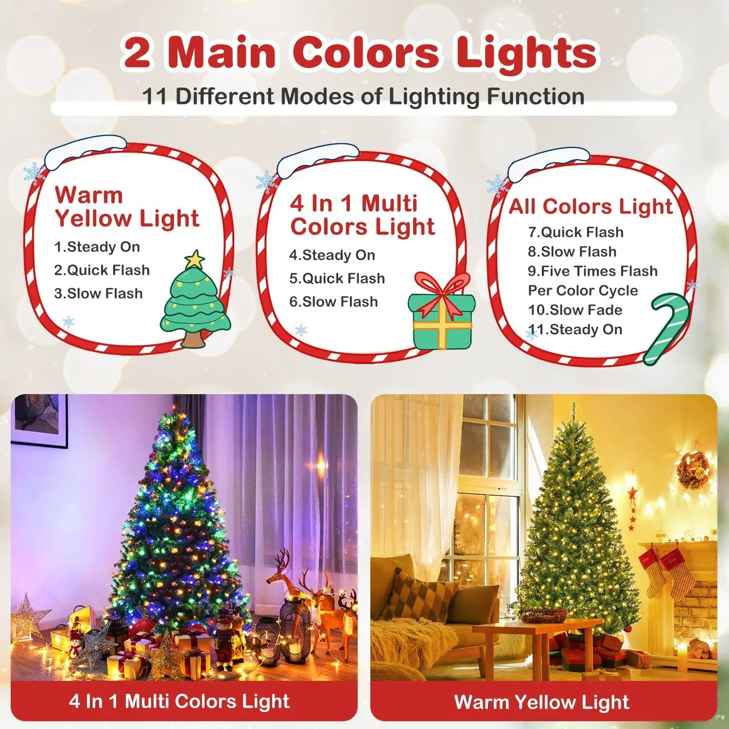 Artificial Premium Hinged Christmas Tree by DirectDeals