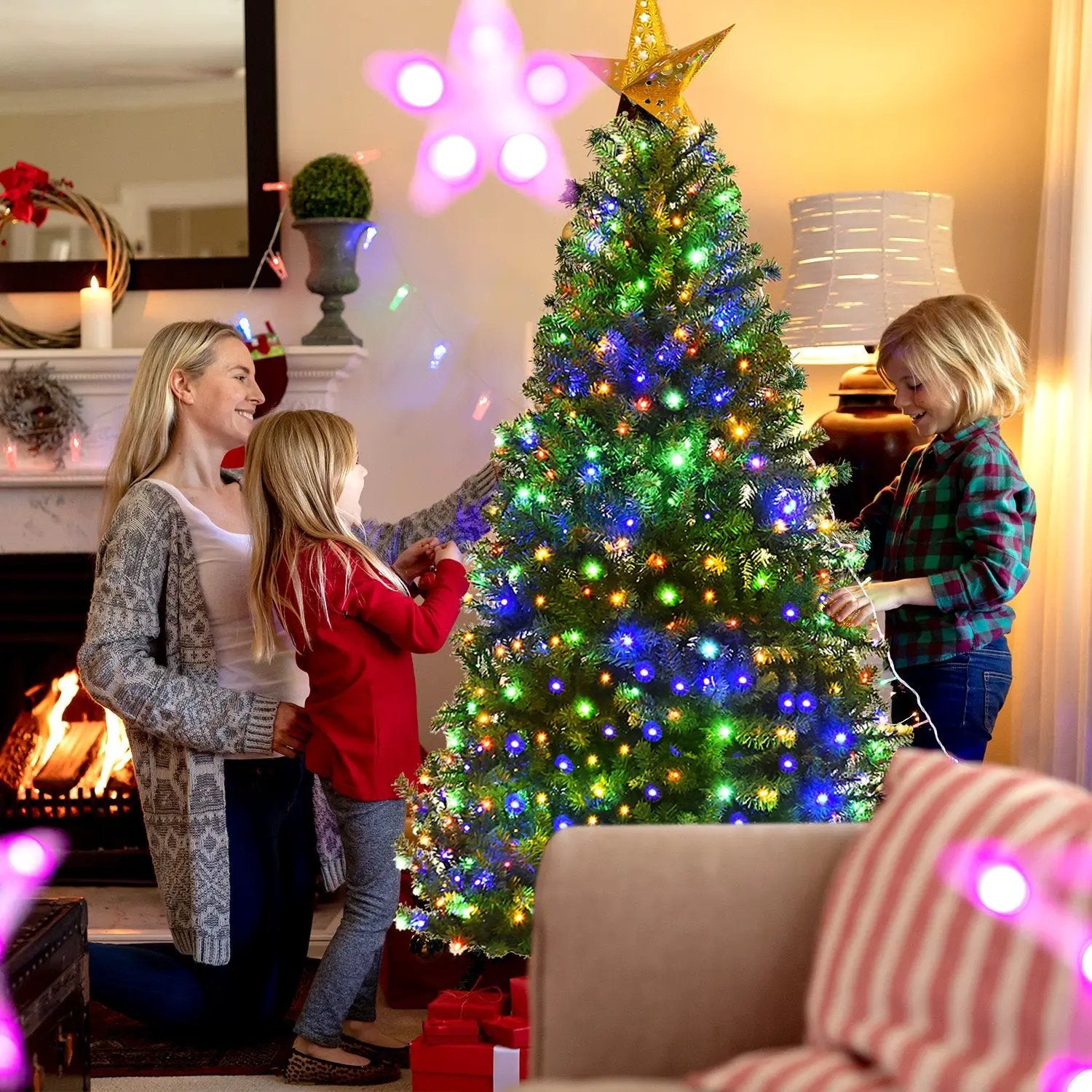 Artificial Premium Hinged Christmas Tree by DirectDeals