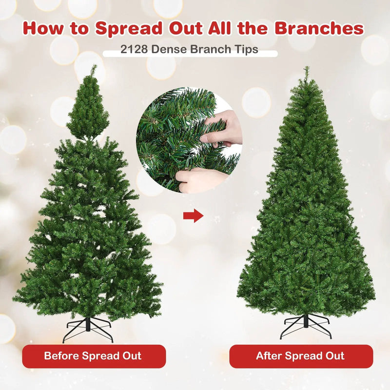 Artificial Premium Hinged Christmas Tree by DirectDeals