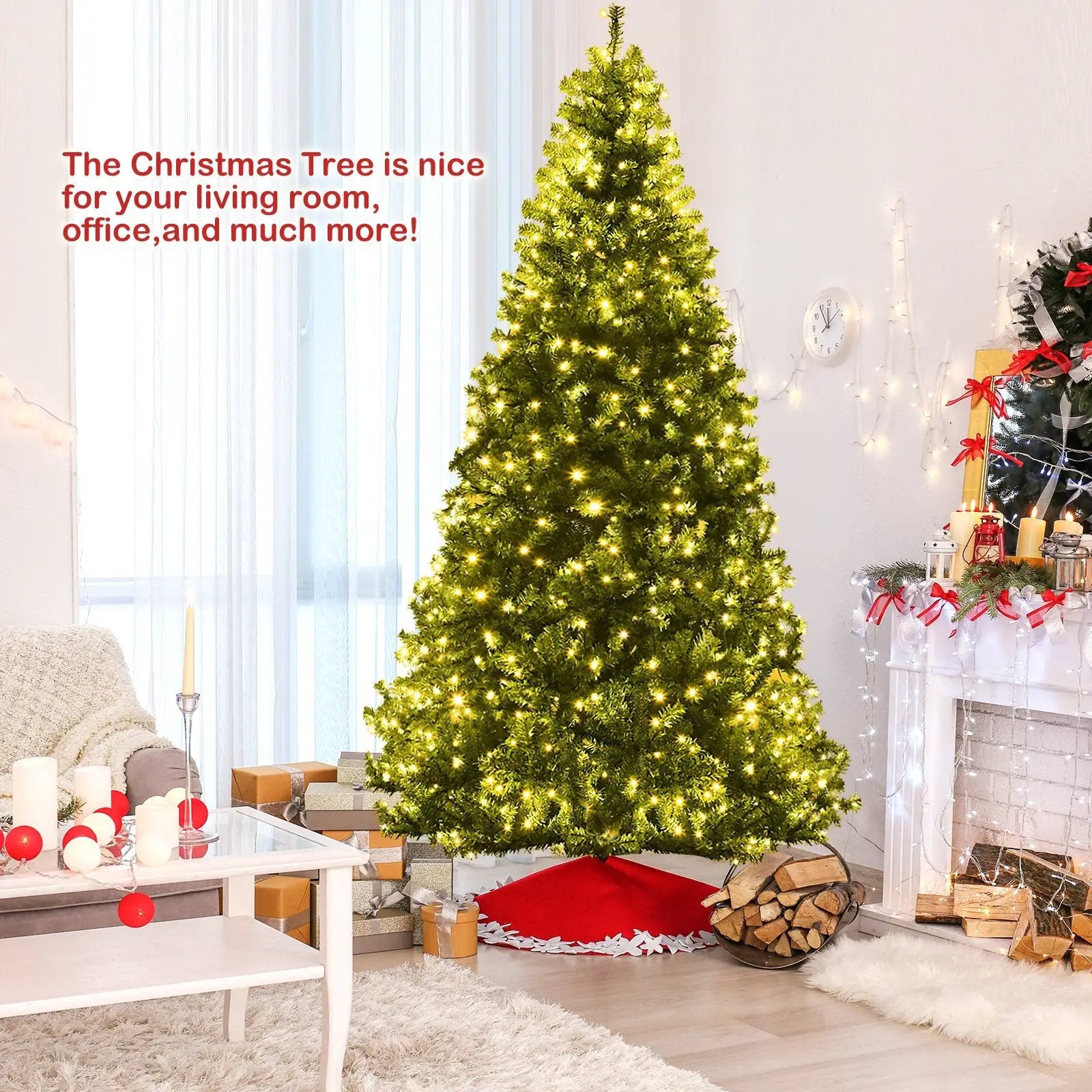 Artificial Premium Hinged Christmas Tree by DirectDeals