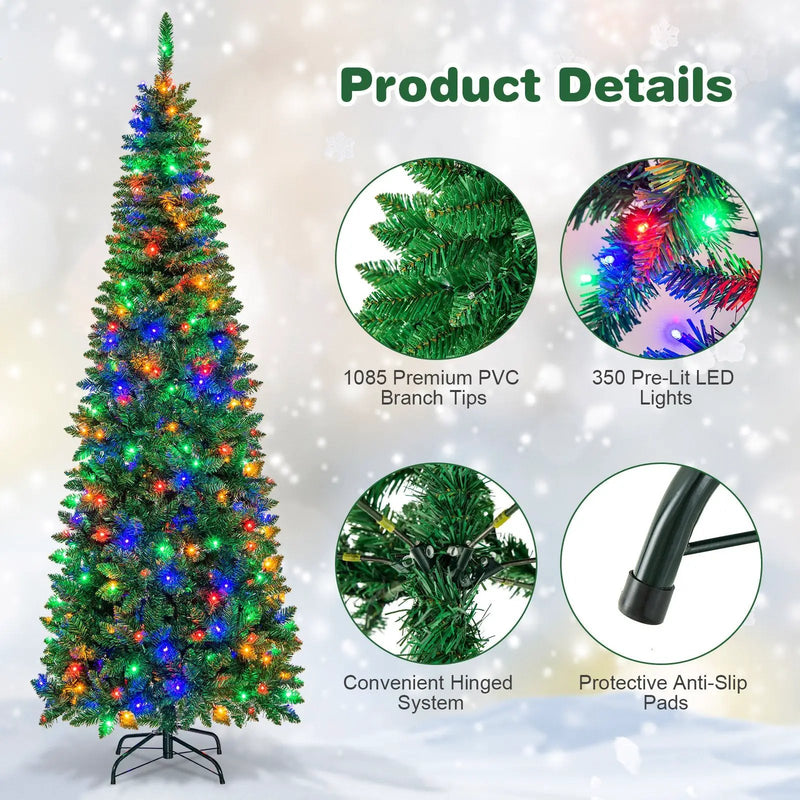 Artificial National Foot Kingswood Fir Pencil Christmas Tree by DirectDeals