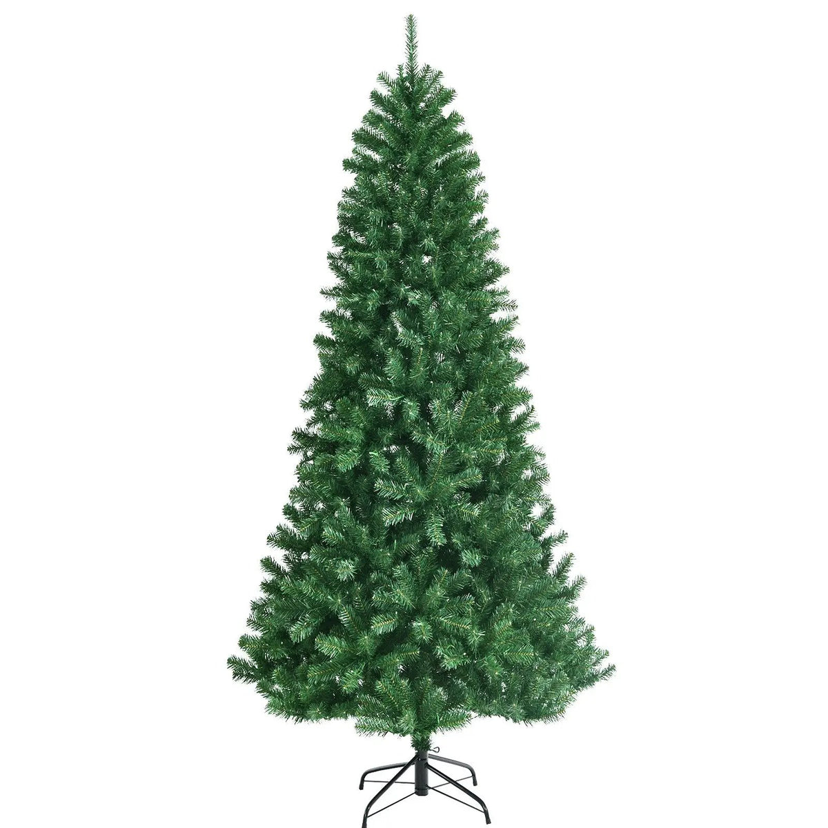Artificial Hinged Christmas Tree with Remote-controlled Color-changing LED Lights by DirectDeals