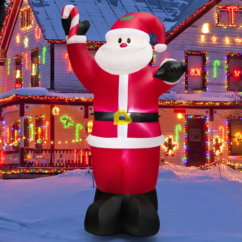 8 Feet Inflatable Santa Claus Decoration by DirectDeals
