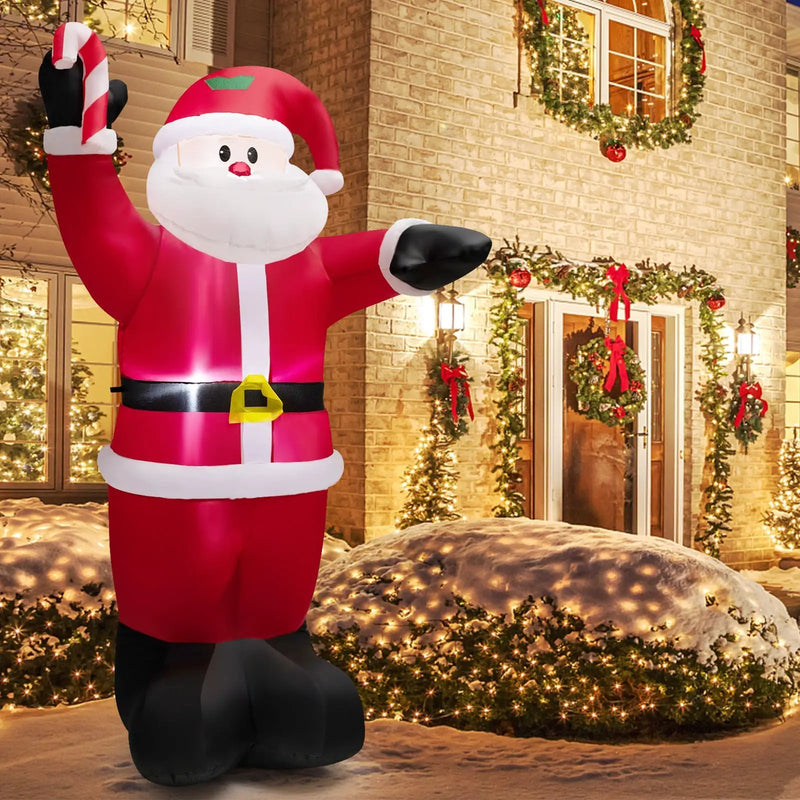 8 Feet Inflatable Santa Claus Decoration by DirectDeals