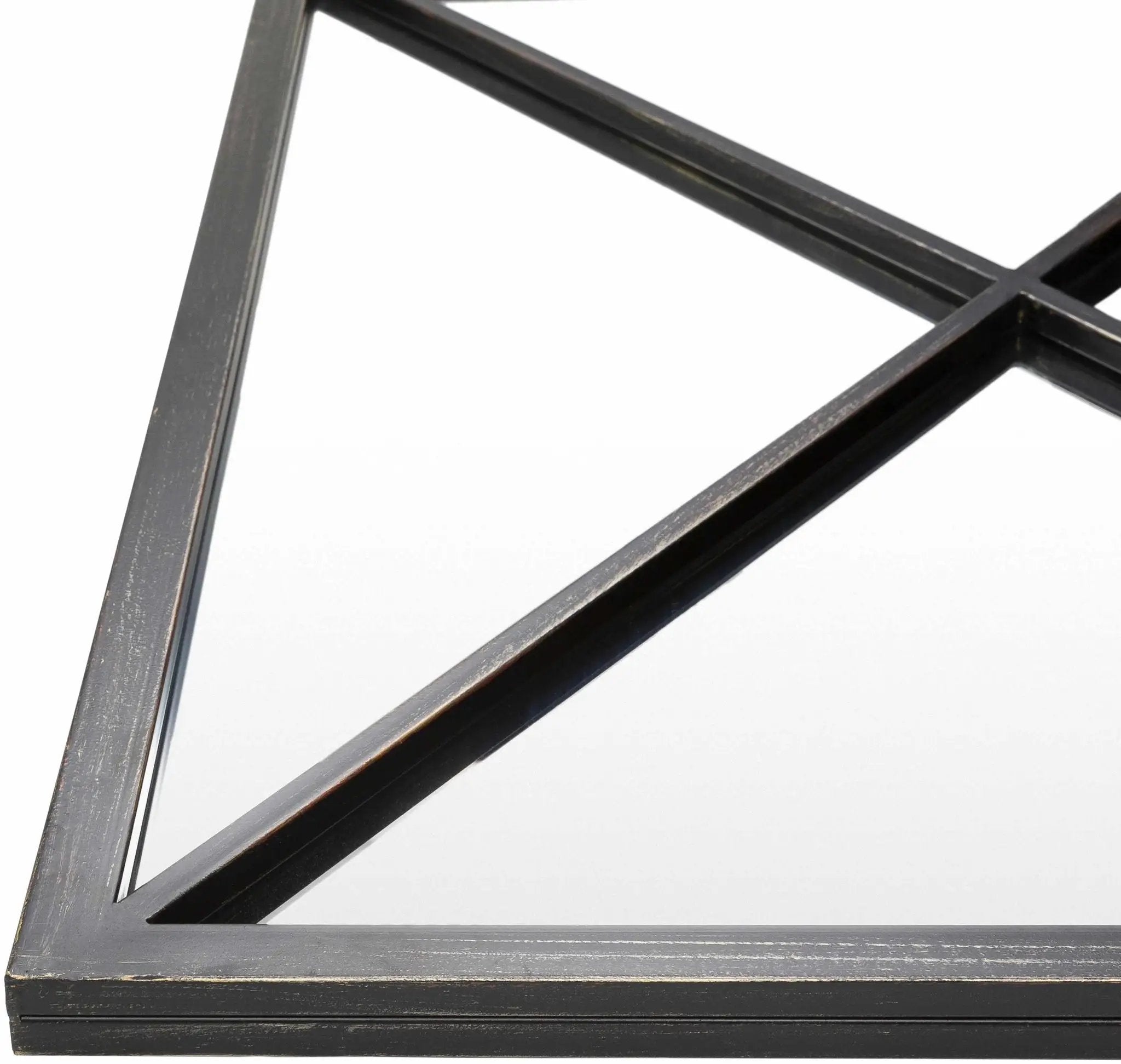 Candon Black Framed Mirror - Clearance by Boutique Rugs