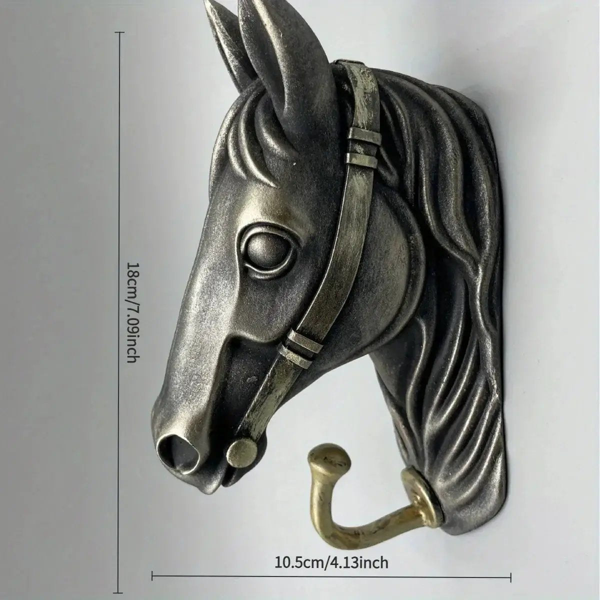 Coat Hanger - Horse Head Grey by House Of Avana