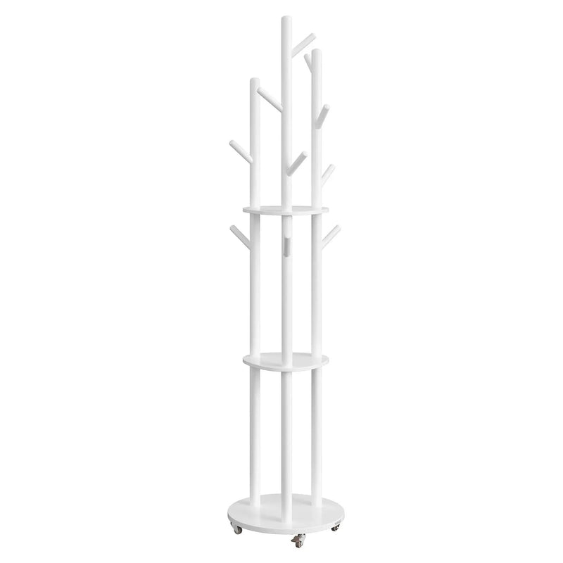 Coat Rack - Adjustable Metal Compact by House Of Avana