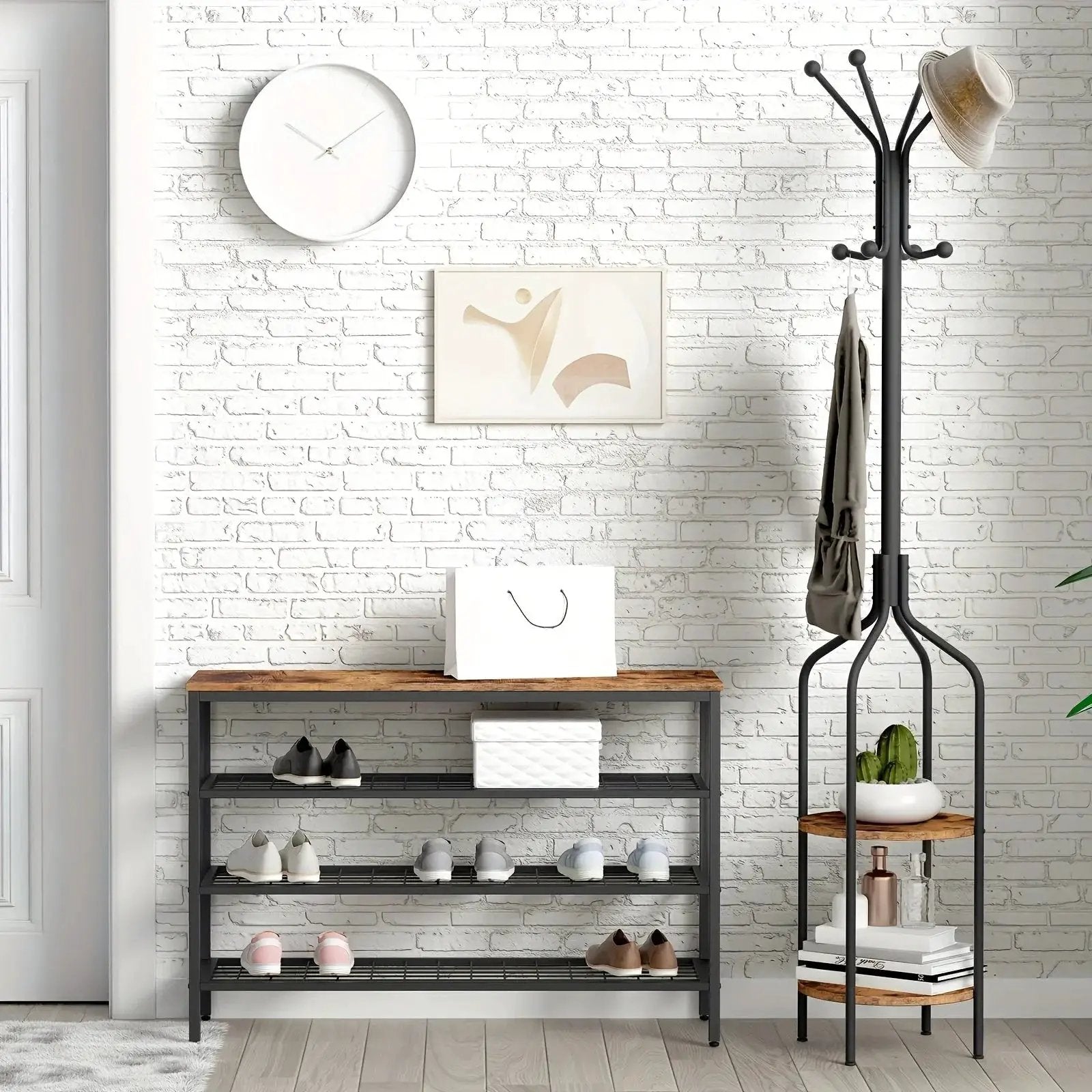 Coat Rack - Multifunctional Steel 183cm by House Of Avana