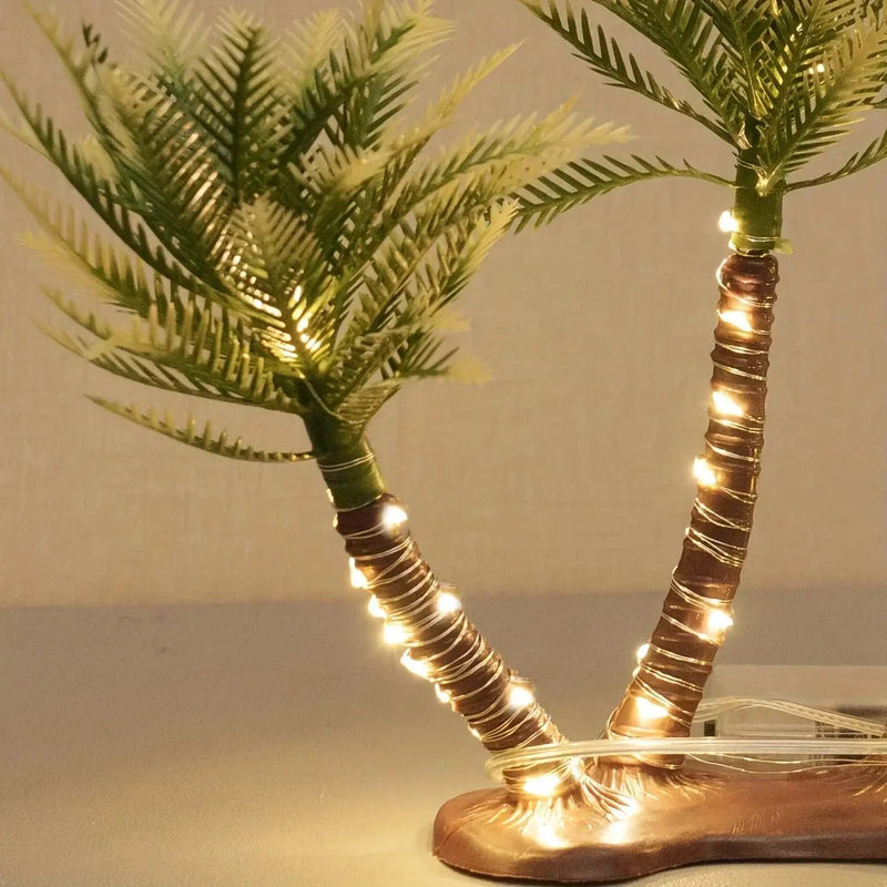 Coconut Tree - LED Warm Light Decoration by House Of Avana