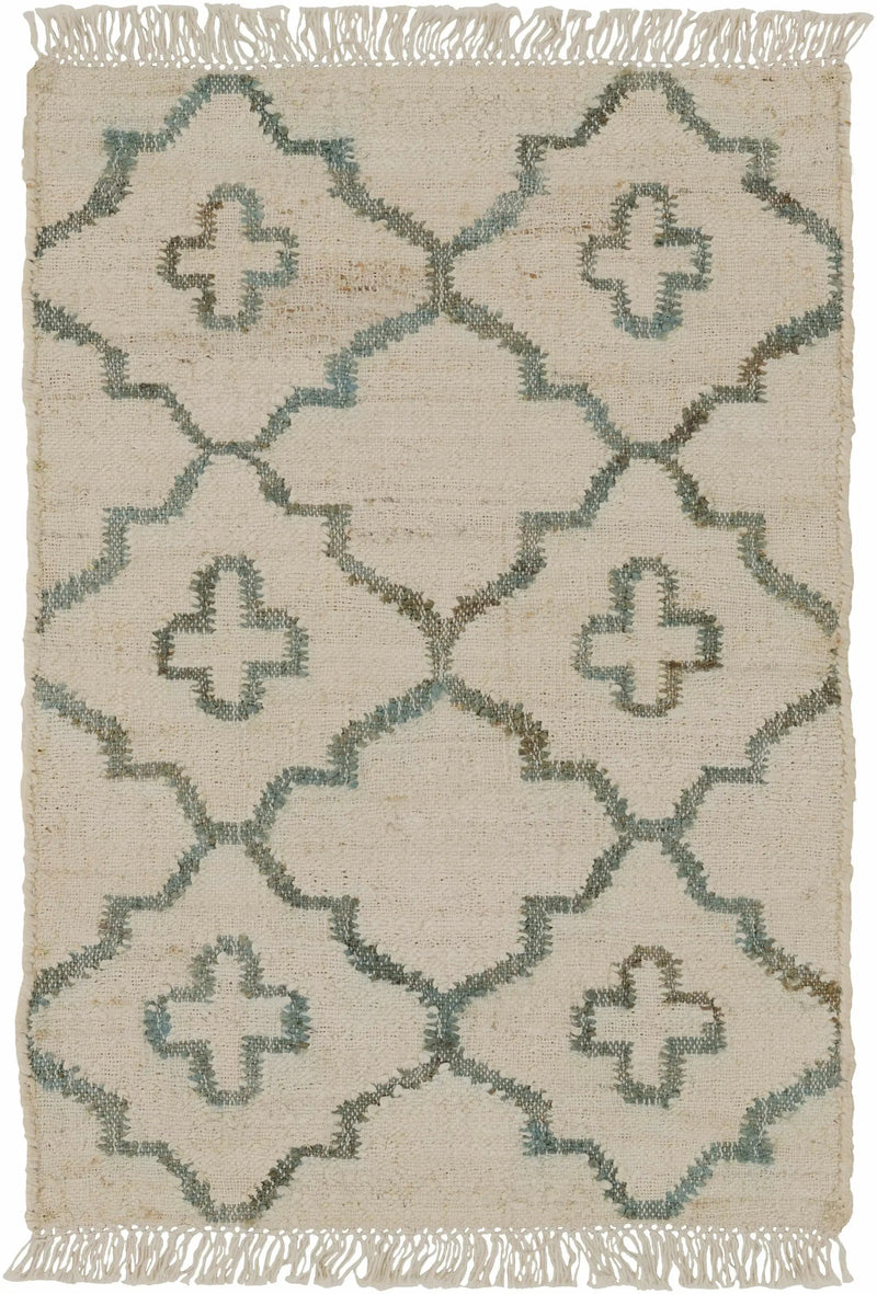Coffeyville Handcrafted Fringed Jute Carpet - Clearance by Boutique Rugs