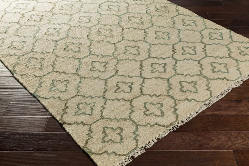 Coffeyville Handcrafted Fringed Jute Carpet - Clearance by Boutique Rugs
