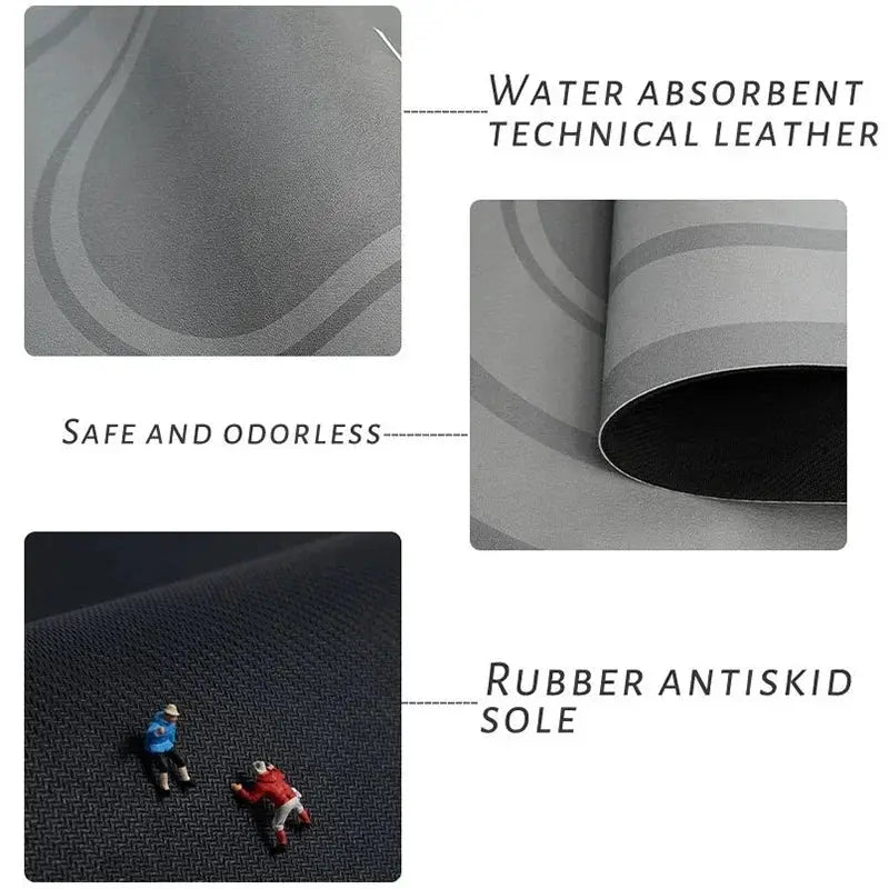 Coffee Mat - Super Absorbent Rubber by House Of Avana