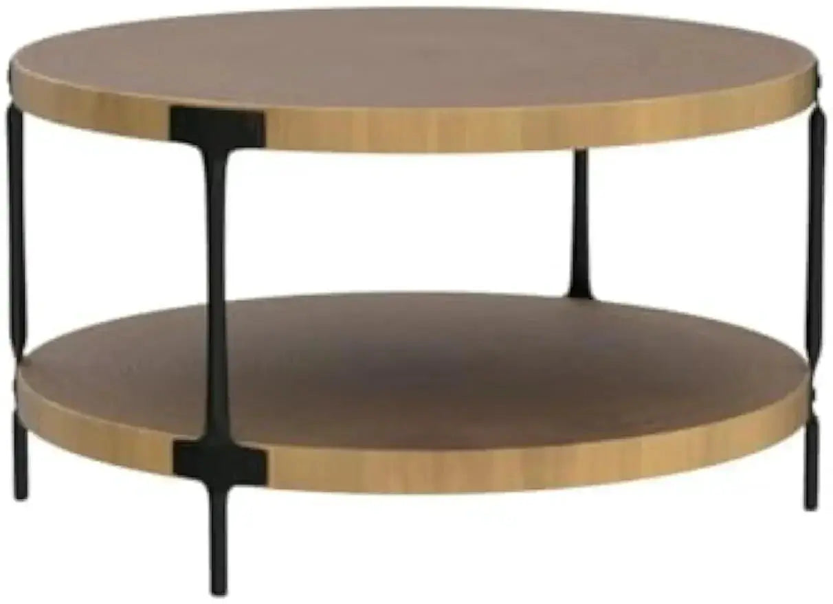 Coffee Table - Boho Wooden Round by House Of Avana