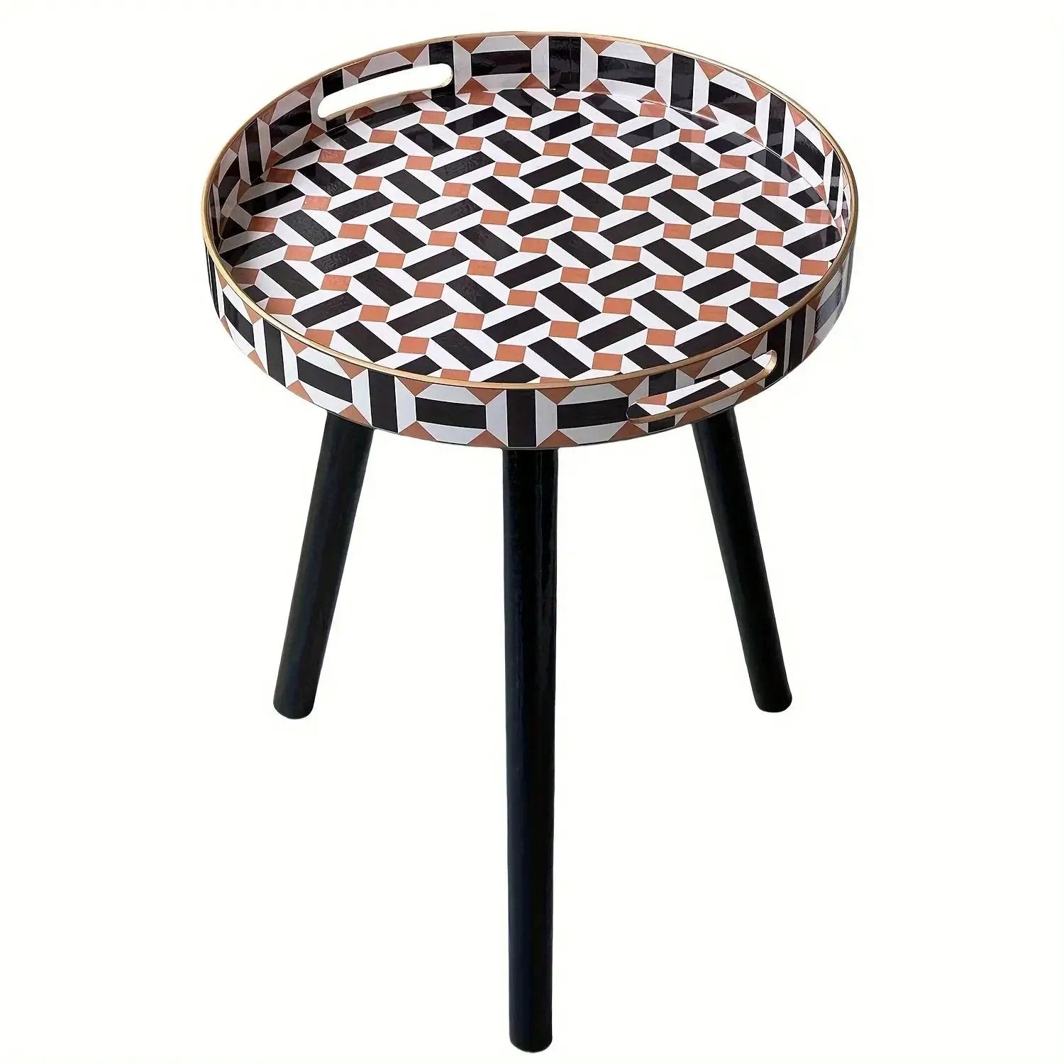 Coffee Table - Detachable Wooden Round by House Of Avana