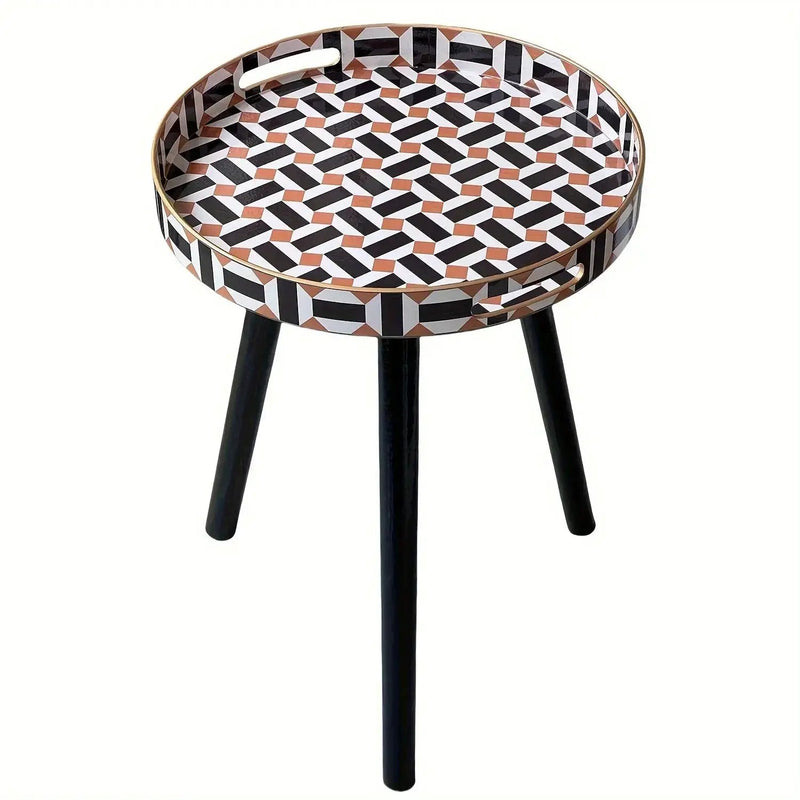 Coffee Table - Detachable Wooden Round by House Of Avana