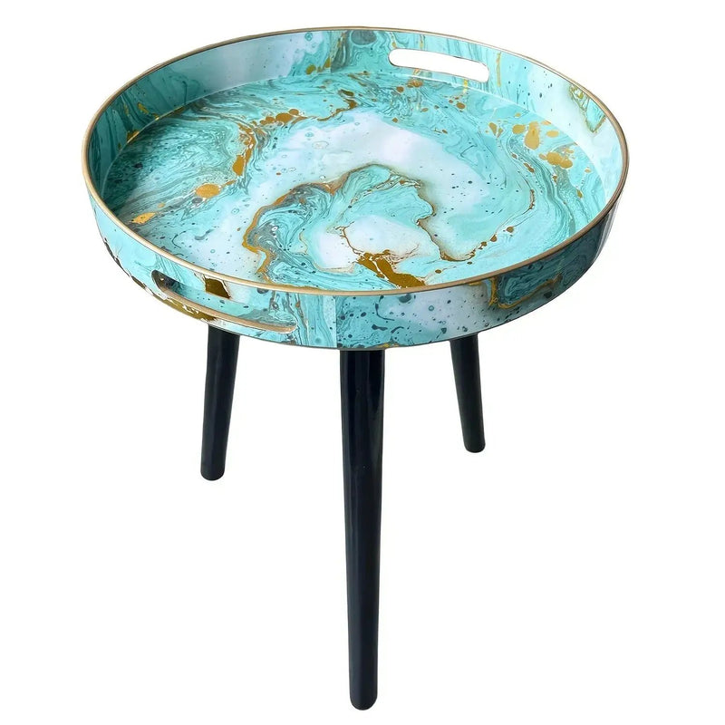 Coffee Table - Detachable Wooden Round by House Of Avana