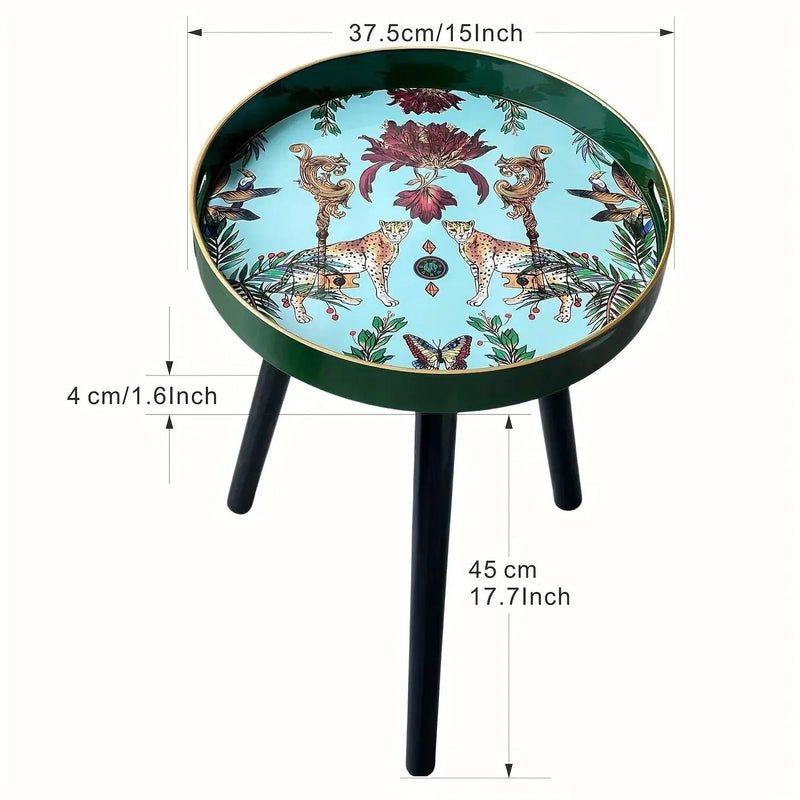 Coffee Table - Detachable Wooden Round by House Of Avana