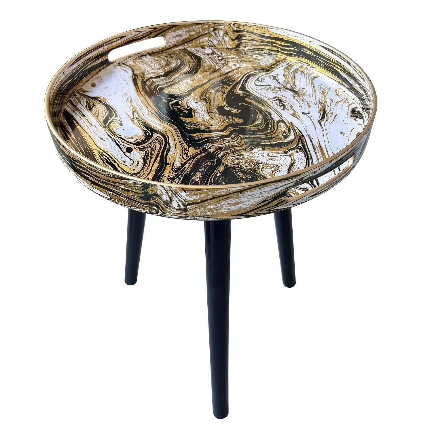 Coffee Table - Detachable Wooden Round by House Of Avana
