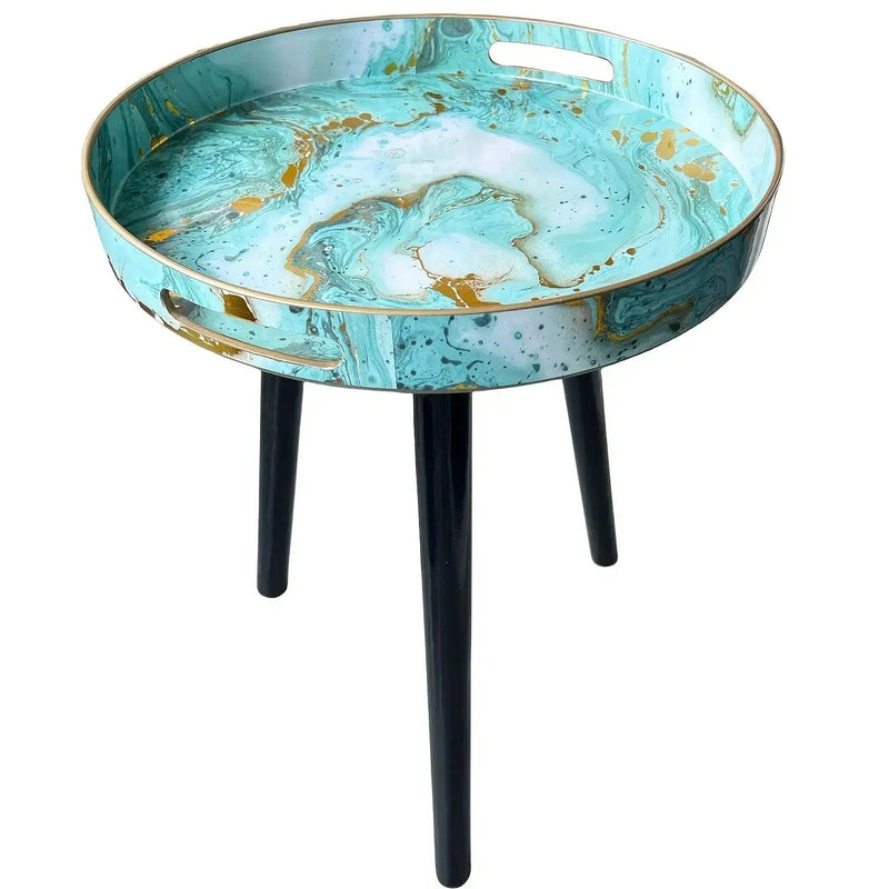 Coffee Table - Detachable Wooden Round by House Of Avana
