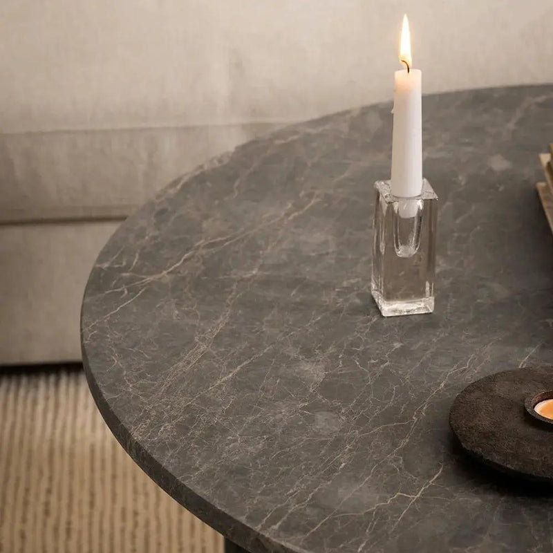 Coffee Table - Modern Marble Round by House Of Avana