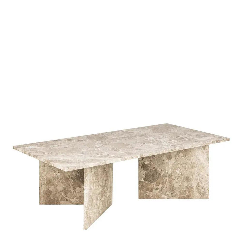 Coffee Table - Modern Marble Round by House Of Avana
