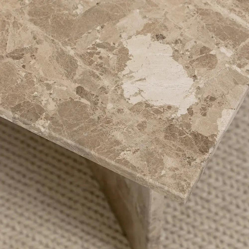 Coffee Table - Modern Marble Round by House Of Avana
