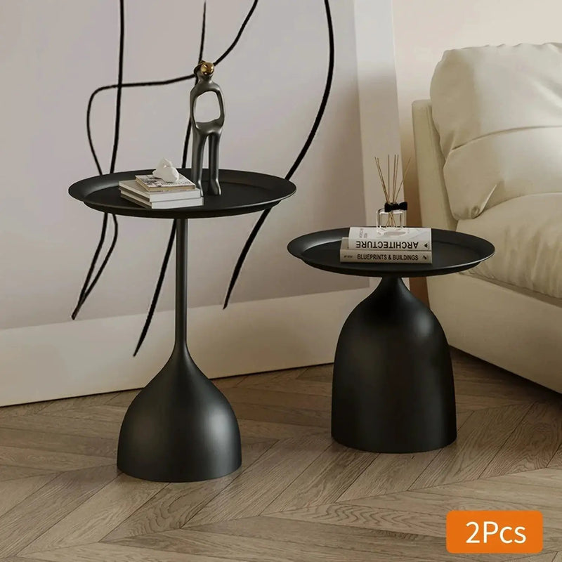 Coffee Table - Modern Metal Round by House Of Avana