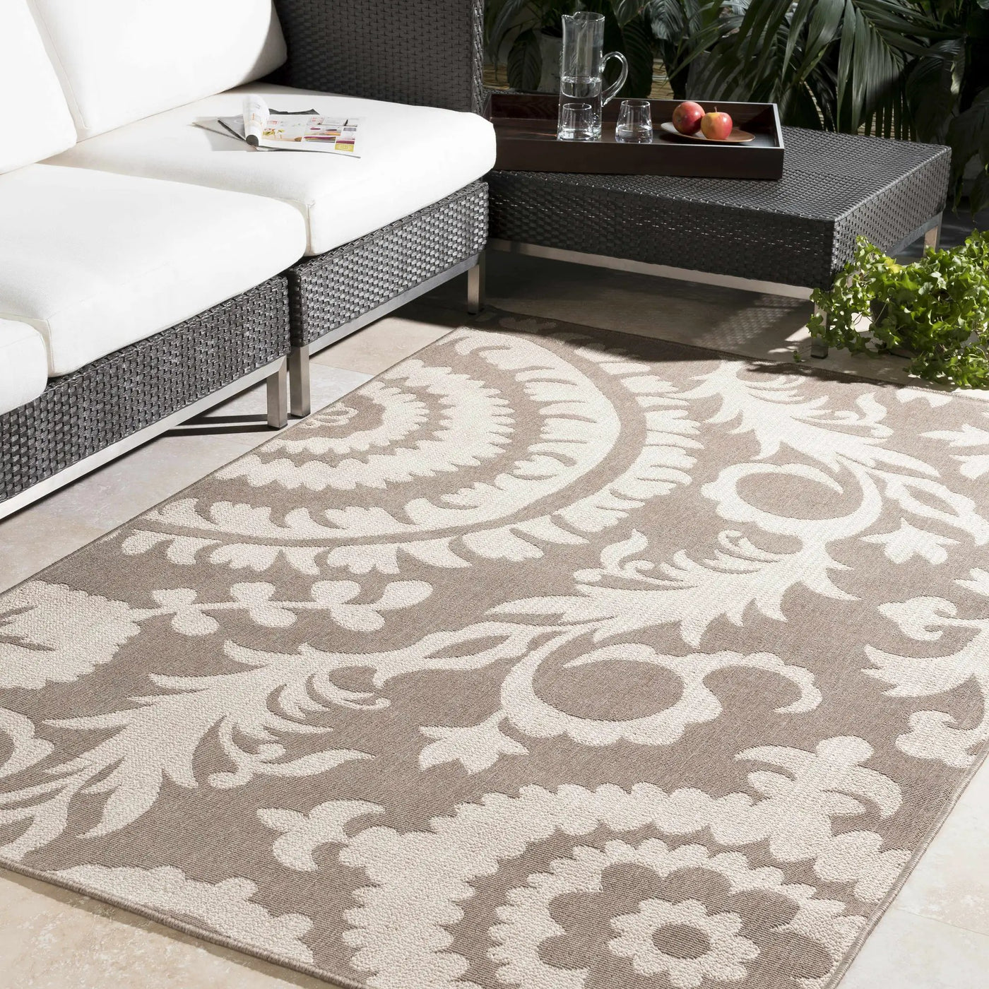 Collegeport Outdoor Area Rug - Clearance by Boutique Rugs