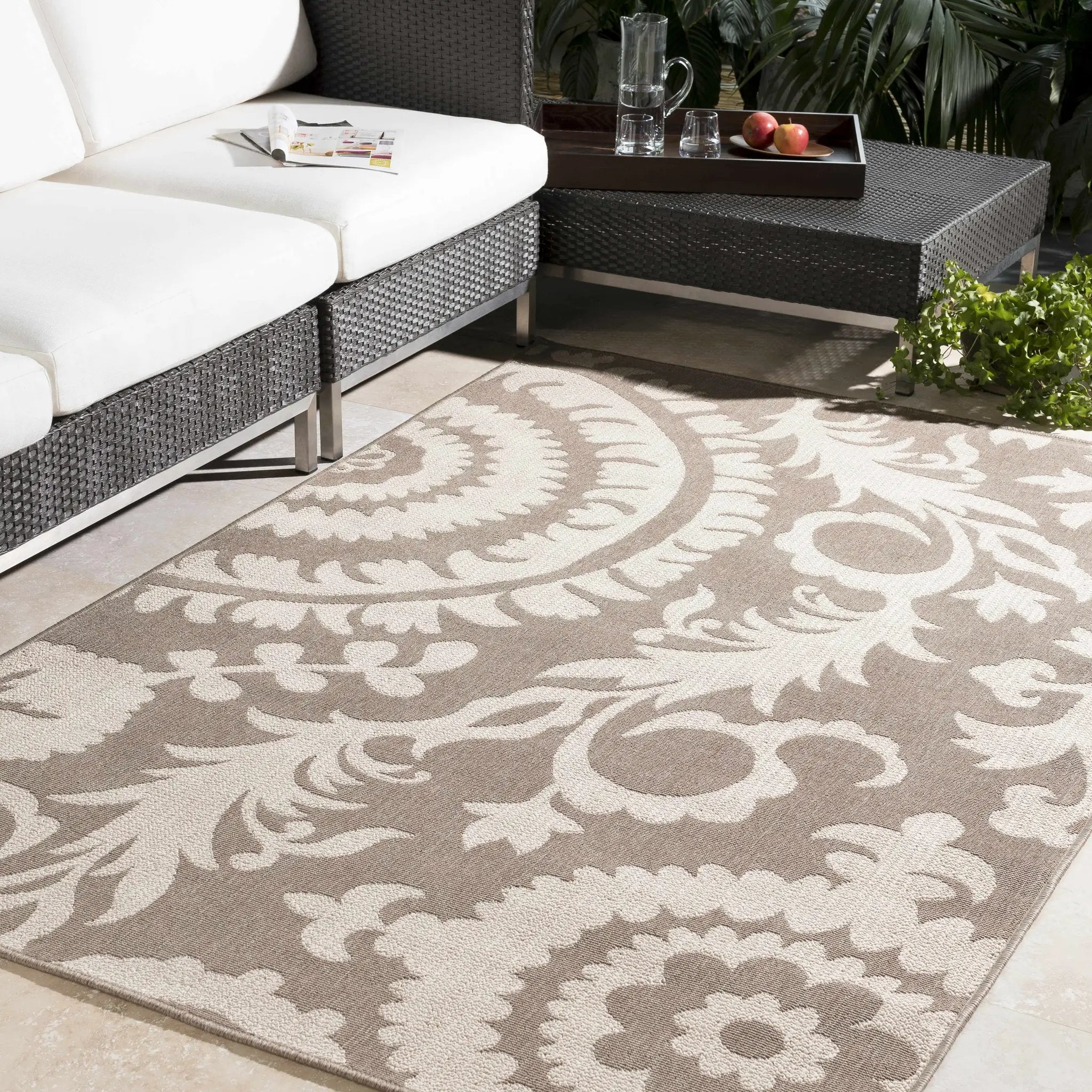 Collegeport Outdoor Area Rug - Clearance by Boutique Rugs