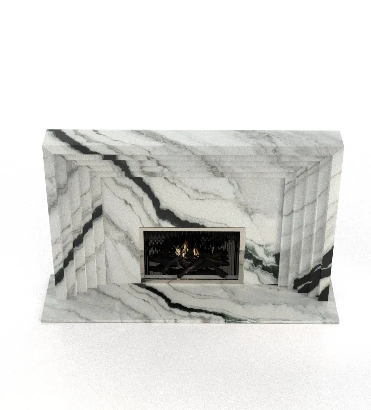 Colossus Fireplace by Zicana Boutique
