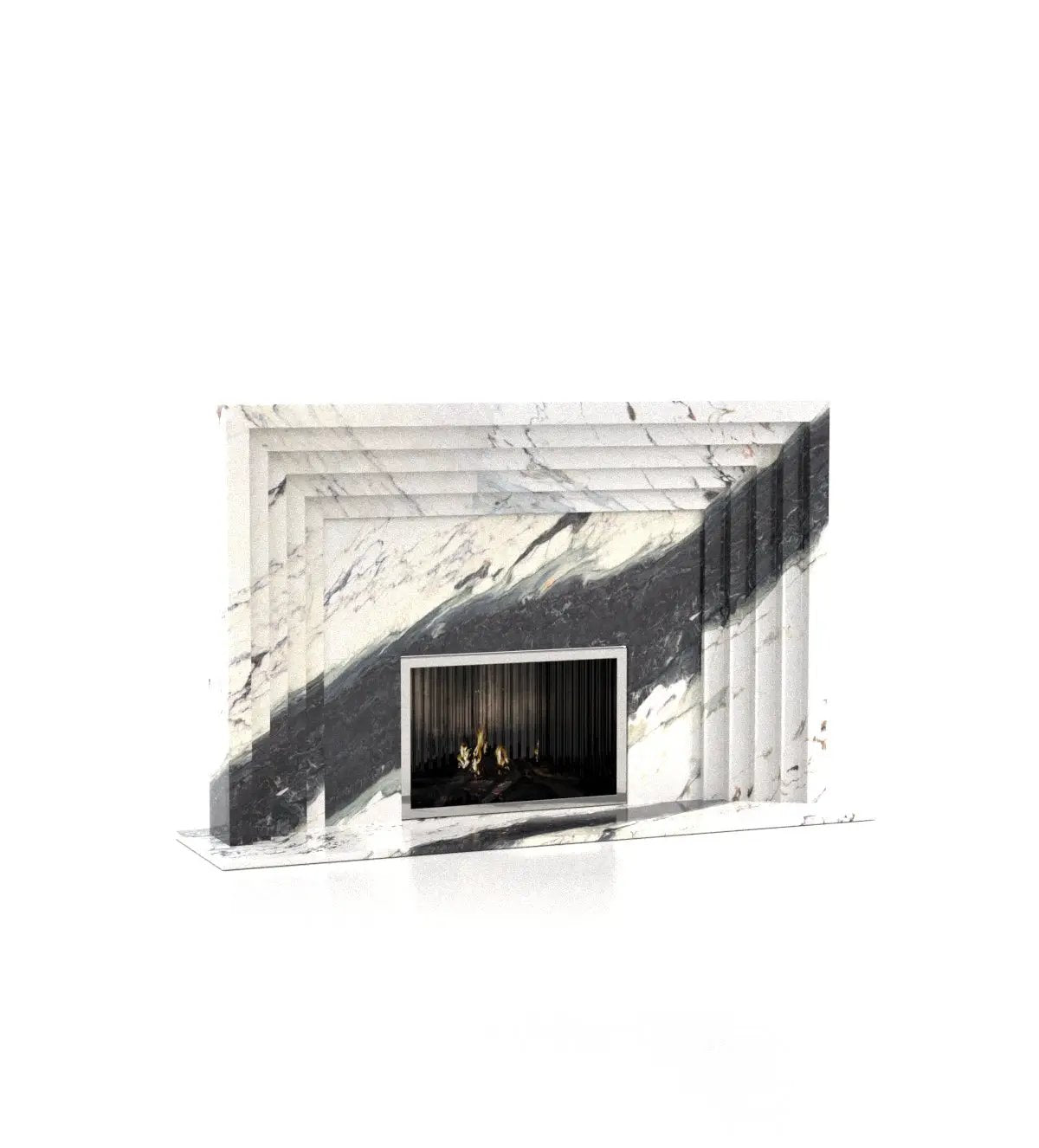 Colossus Fireplace by Zicana Boutique